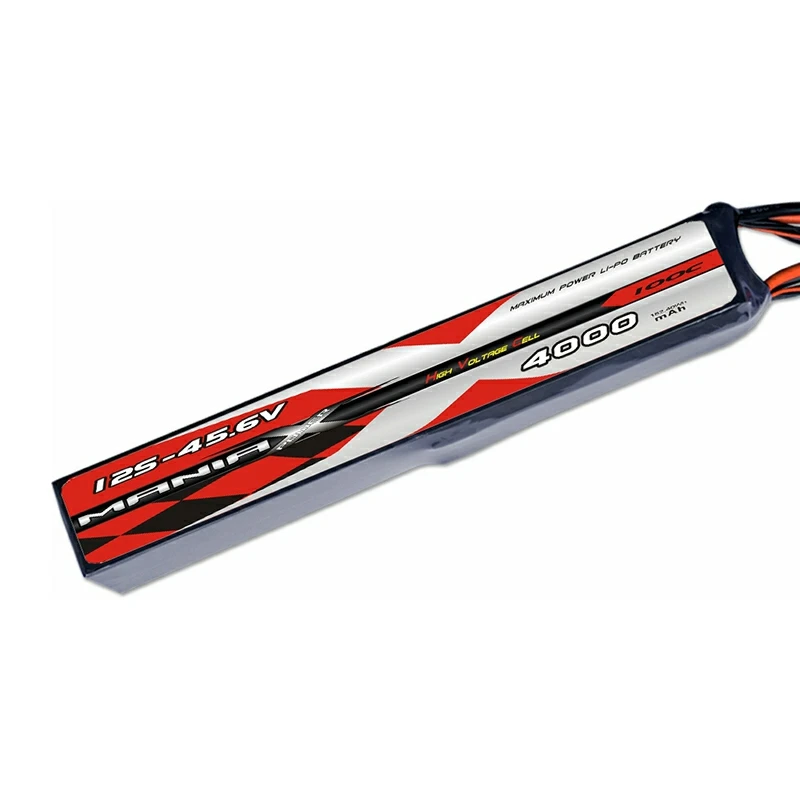 12S-45.6V 4000mAh 100C 스틱 리포 배터리