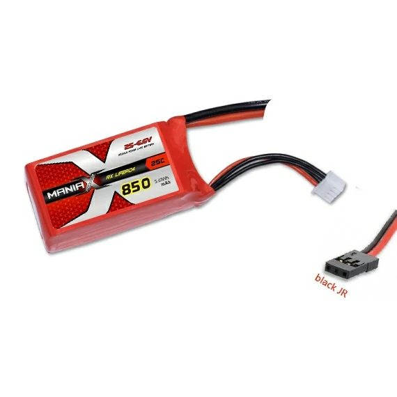 2S-6.6V 850mAh 25C LiFePO4 배터리