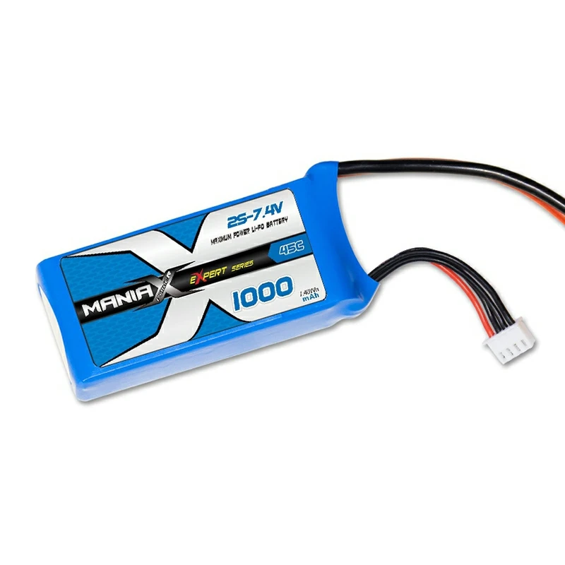 2S-7.4V 1000mAh 45C 리포 배터리