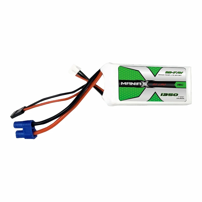2S-7.4V 1350mAh 15C RX Lipo 배터리