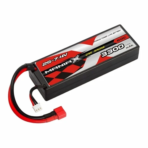 2S-7.4V 3300mAh 60C 하드케이스 레이싱카 배터리