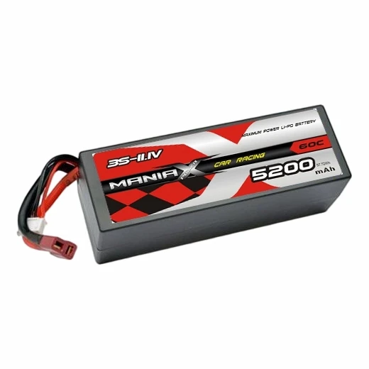 3S-11.1V 5200mAh 60C 하드케이스 레이싱카 배터리