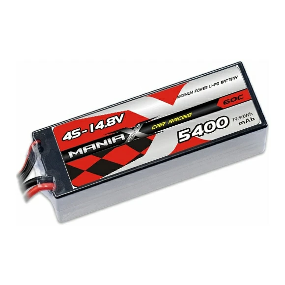 4S-14.8V 5400mAh 60C 하드케이스 레이싱카 배터리