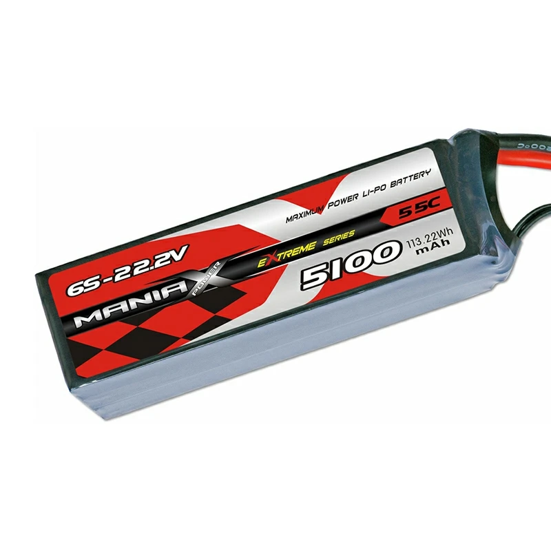 6S-22.2V 5100mAh 55C 리포 배터리