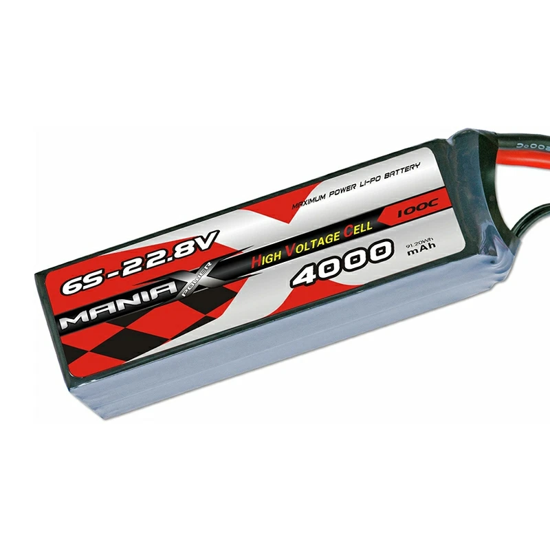 6S-22.8V 4000mAh 100C 리포 배터리