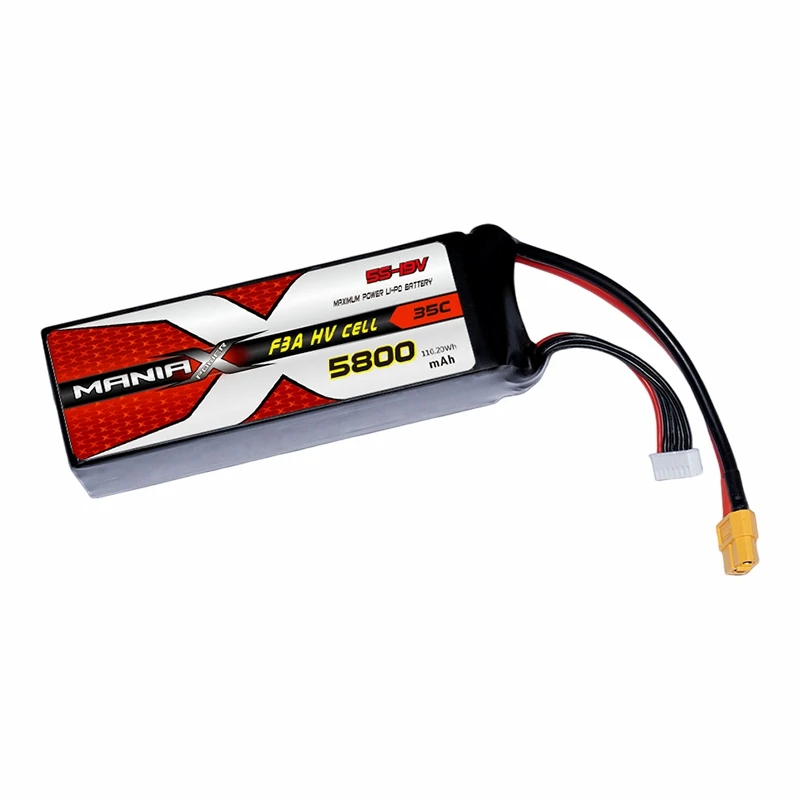 HV 셀 5S-19V 5800mAH 35C Lipo 배터리
