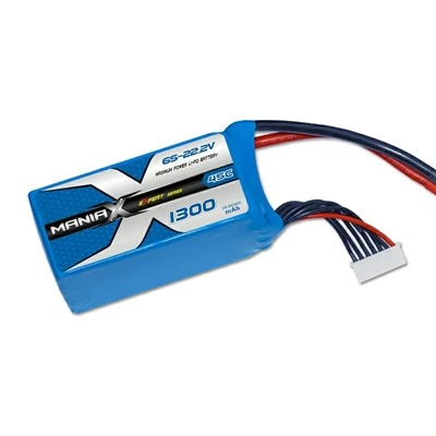 6S-22.2V 1300mAh 45C 리포 배터리